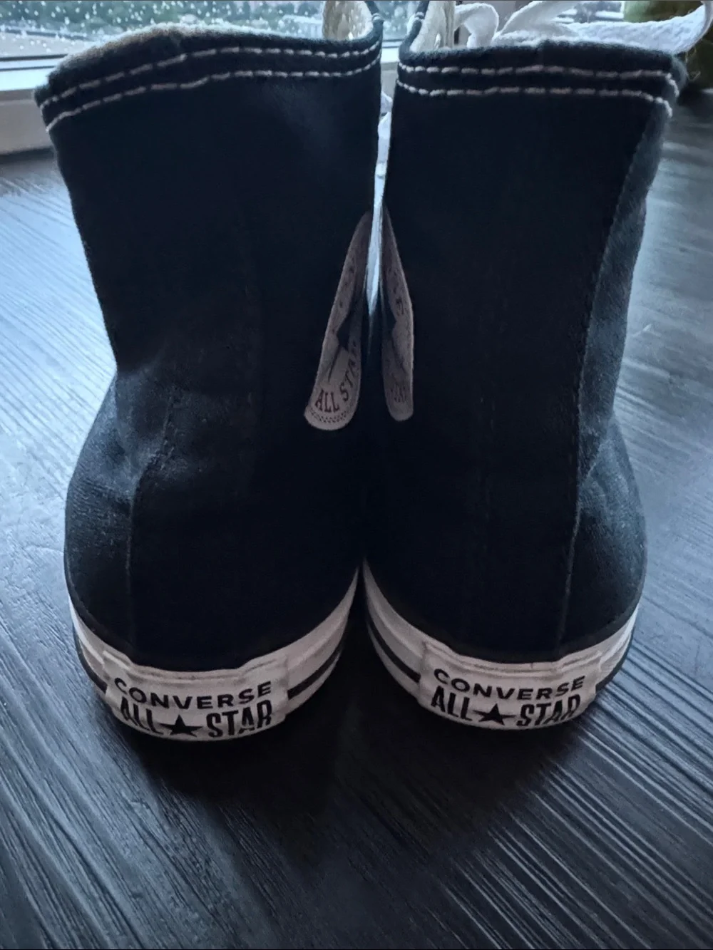 Like New Converse All Star Black and White Kids' High-Top Sneakers